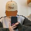 Sunscreen Unisex Peaked Cap Korean Style Summer Sunshade Hats Letter Embroidery Baseball Cap  Men