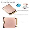 FinalCool TN30 For Steam Deck Copper Heat Sink Cooling Thermal Pad for Steam Deck Console M.2 2230 SSD Heatsink Game Accessories