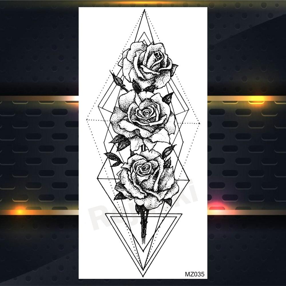 Временные татуировки с изображением орла для мужчин и женщин, волк, черное животное, татуировка, тигр, лесной лось, геометрия, гора, поддельные татуировки, скорпион, руки, руки