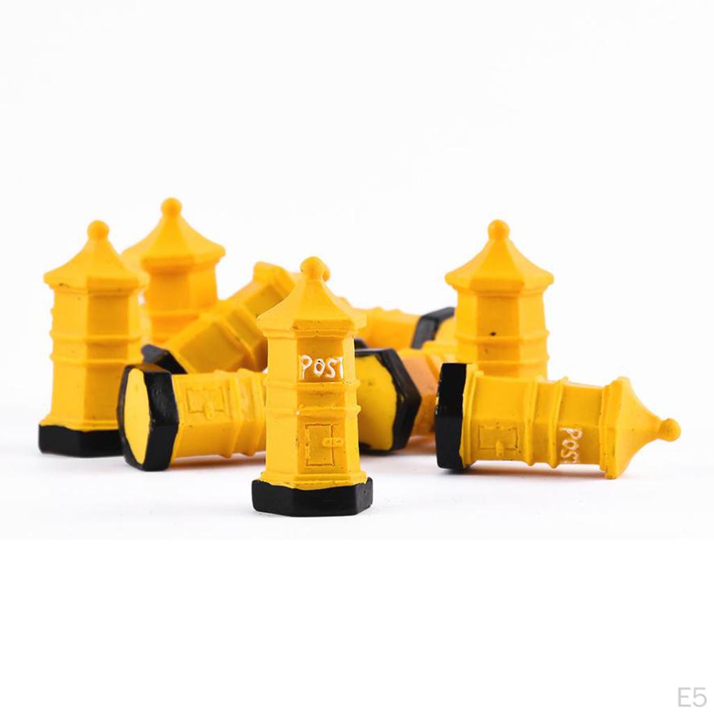10 Letterbox Mailbox Model Doll House Accessories-Mailbox