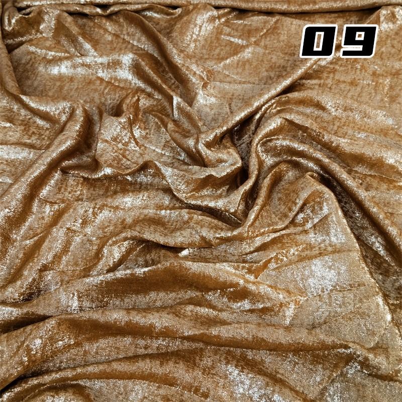 Hot Stamping Fabric Stretch Diamond Luster Cloth for Sofa Curtain Background DIY Wedding Party Sewing Clothing Supplies