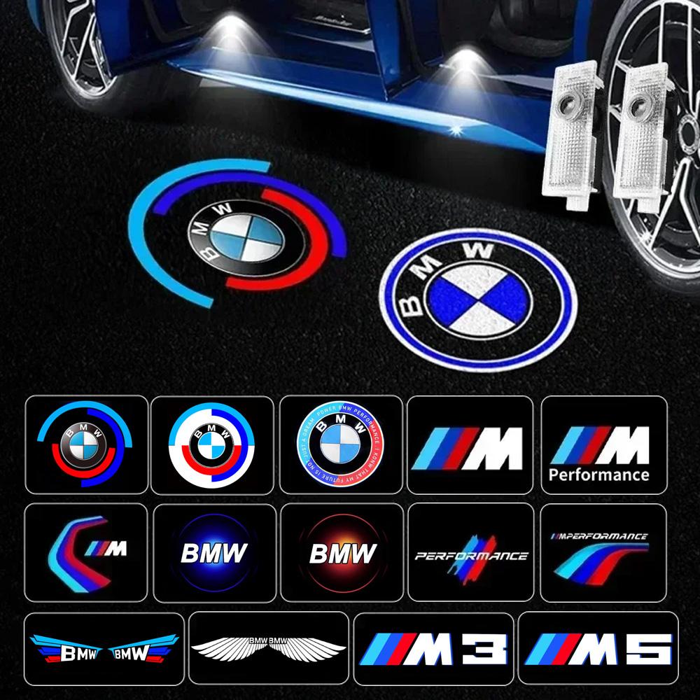 2 шт. светодиодная подсветка двери автомобиля для приветствия для BMW X1 X2 X3 X4 X5 X6 1 3 4 5 6 7 Серии M5 E90 E92 M3 E60 E61 E65 F01 F02 F10 F30 F48 G30 G38