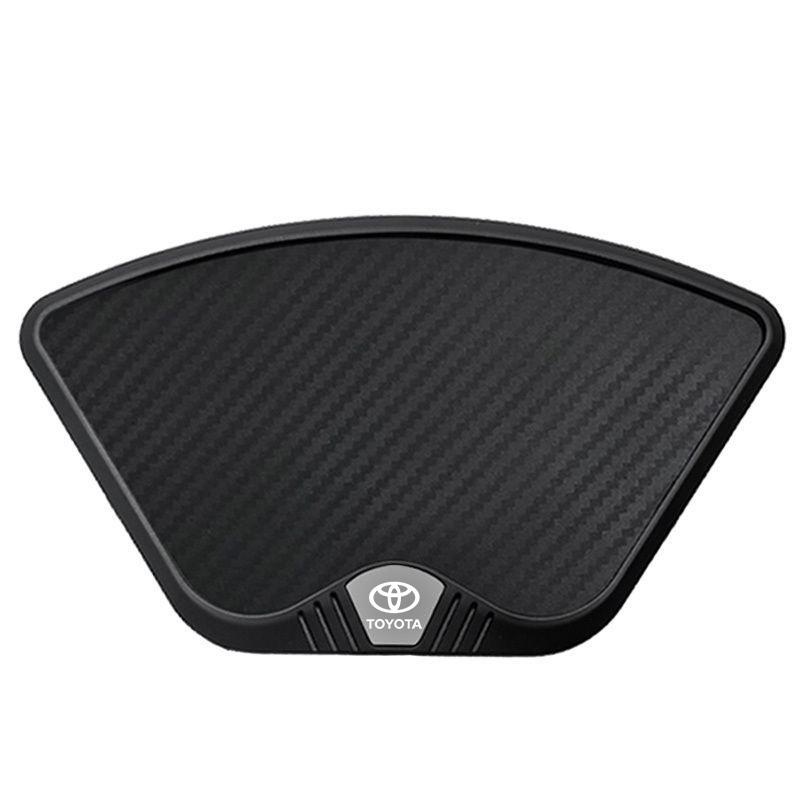 For Toyota Rav4 Prado Corolla Avalon Highlander Tacoma Hilux Silicone Pad Toyota Prius Modification Central Control AntiSlip Pad