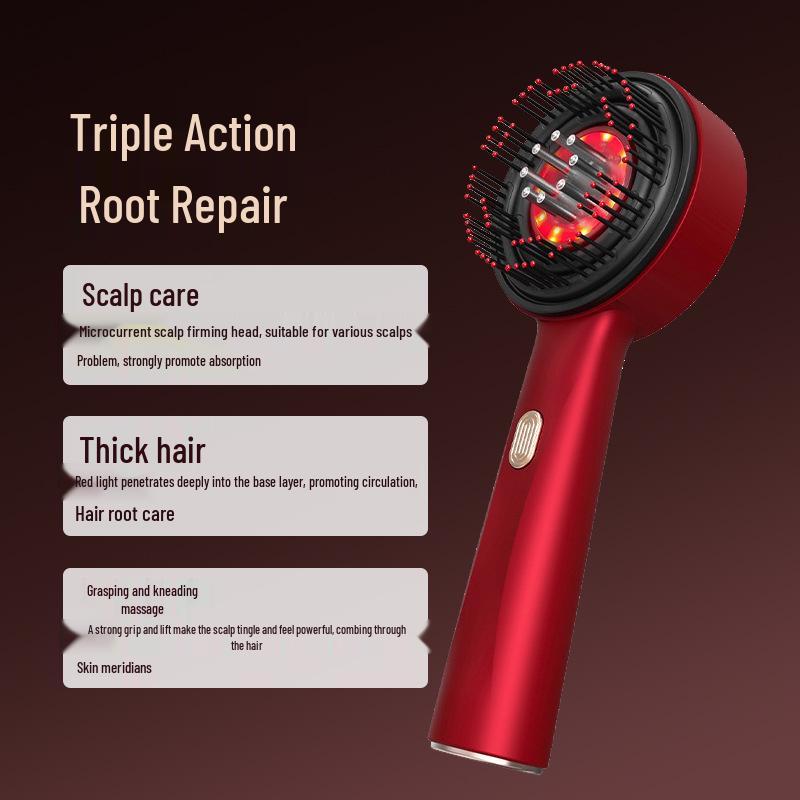 Electric Red Light Scalp Massager Comb for Hair Care & Anti-Hair Loss
