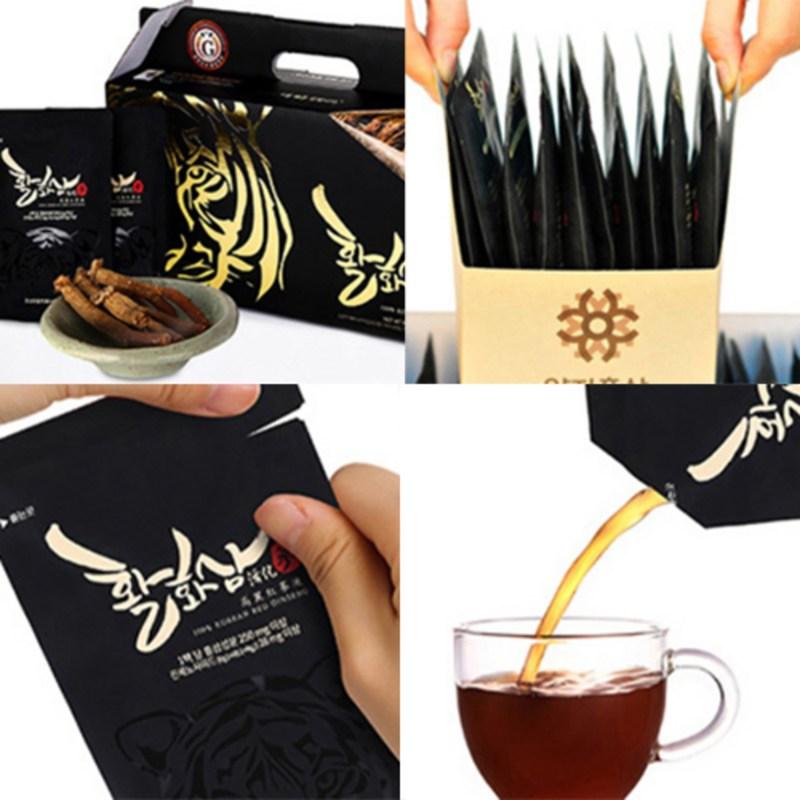 Yangji Red Ginseng Active Ginseng Красный женьшень, 80 мл, 60 шт.