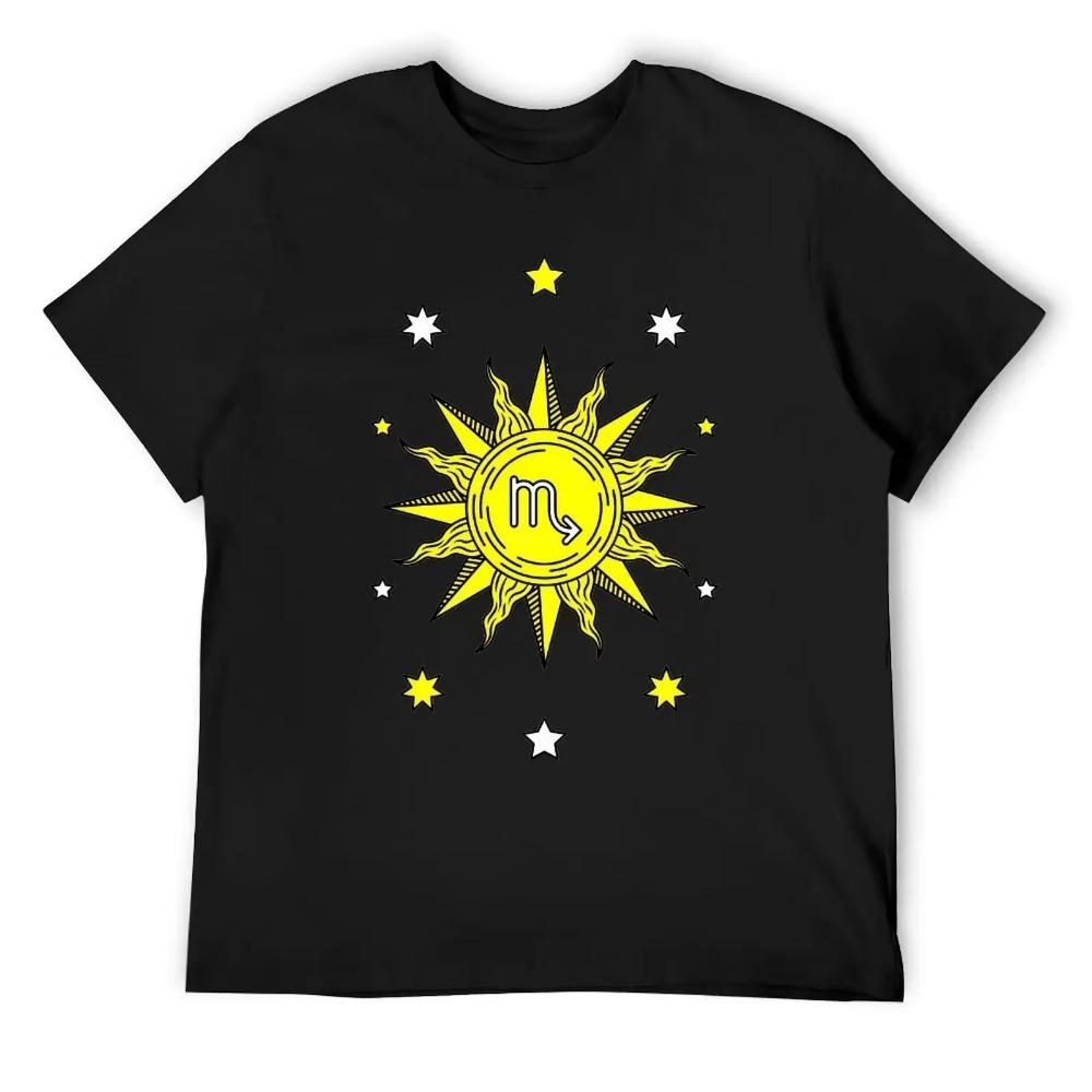 Созвездие Скорпиона Двенадцать (11) Футболка Top Tee Novelty T-shirt Harajuku Movement Funny Novelty Aactivity Competition USA Size