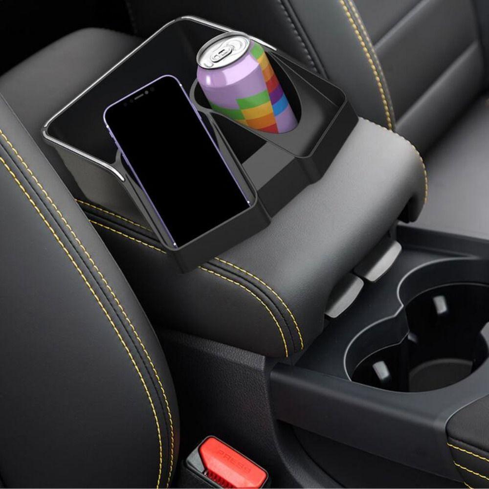 Wear-Resistant Double Cup Holders Plastic Car Seat Organizer Automotive Cup Holders  Auto