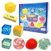 Soft Rubber Stress Toys For Kids With Sensory Development And Anxiety Relief Blue