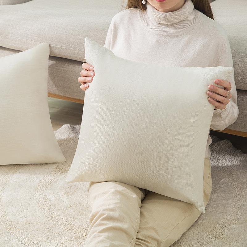 Подушка для дивана Nordic Solid Color 3D PP Cotton для дома и отеля