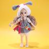30CM Mini Movable 15Jointed Doll Girls Toy 3D Big Eyes BJD Princess Full Outfits Dresses Collection Childrens Doll Gift