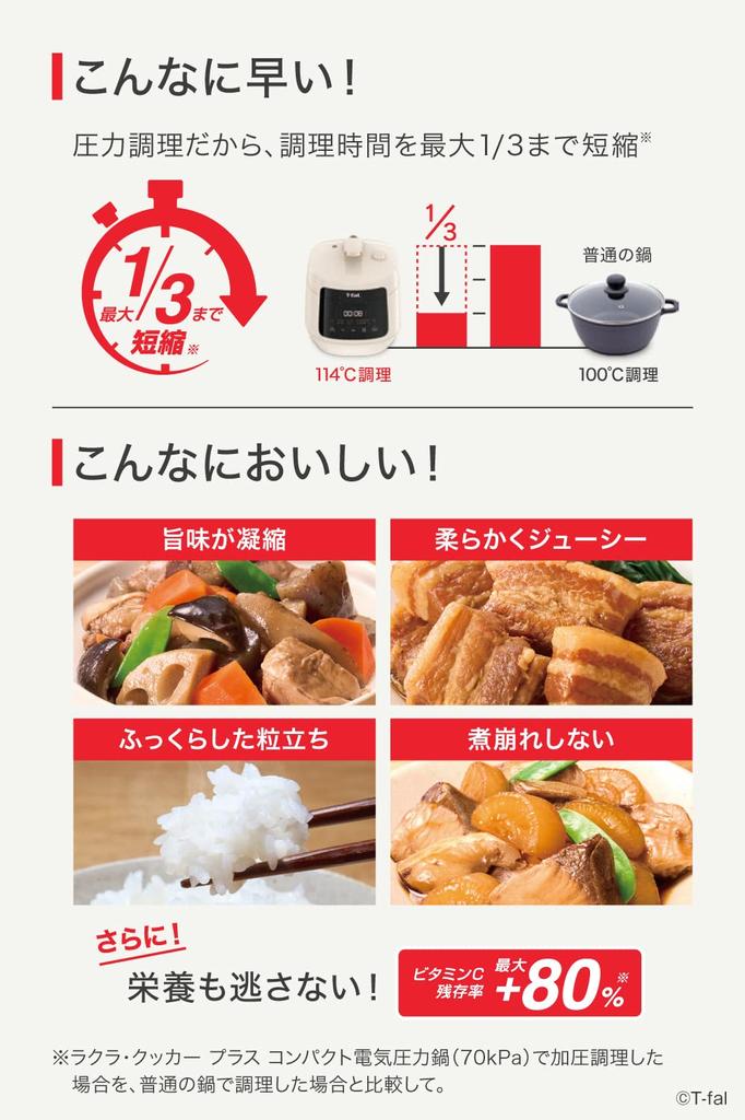 Tefal Electric Pressure Anhydrous For 2 To 4 16 Unique Stew Time Saving Cooker Plus Ivory CY353AJP Cooker, Cooking, 3L, People, Functions, Pot,