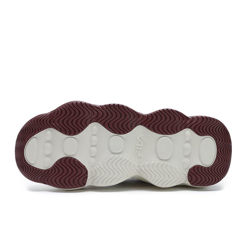 FILA PEASE Cushioning, Wear Resistant Low top Casual Shoes Women's White Red F12W512144FAR
