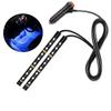 Car Interior LED Decorative Light Bar Ambient Foot Lamp With Cigarette Lighter Atmosphere Lights Backlight 12V Auto Accessorie