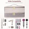 Multifunctional hair dryer curling iron storage bag double layer portable travel protective cover hair accessories storage bag
