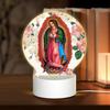 Ночной светильник Virgen de Guadalupe с акриловым основанием для лампы «Дева Мария» (Дева Мария-1)