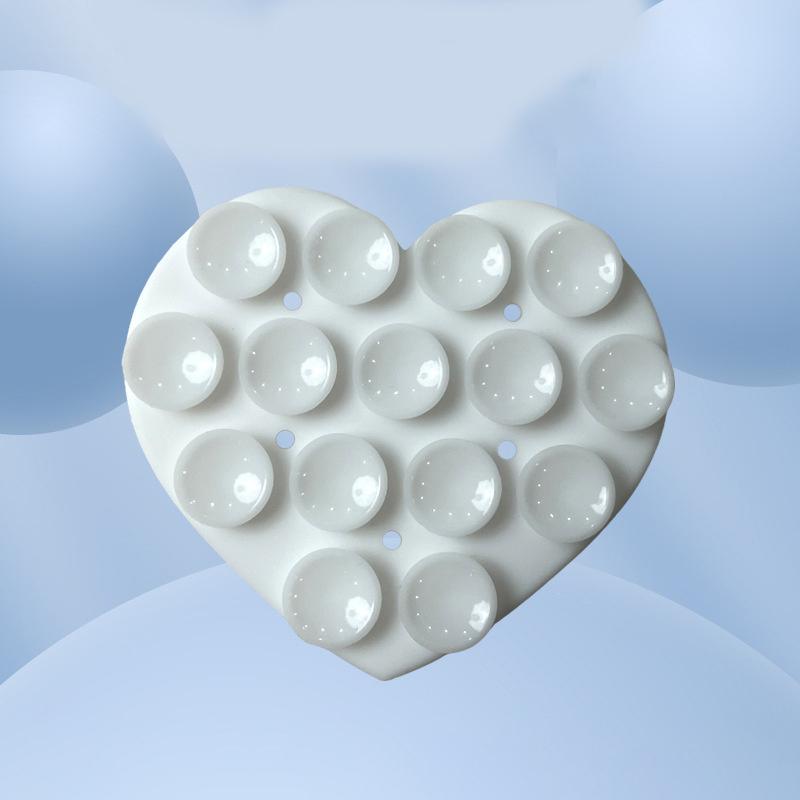 Силиконовая присоска, задняя наклейка, держатель для телефона на присоске, силиконовый коврик для чашки, настенная подставка для смартфона, фиксированная для стеклянной керамической плитки