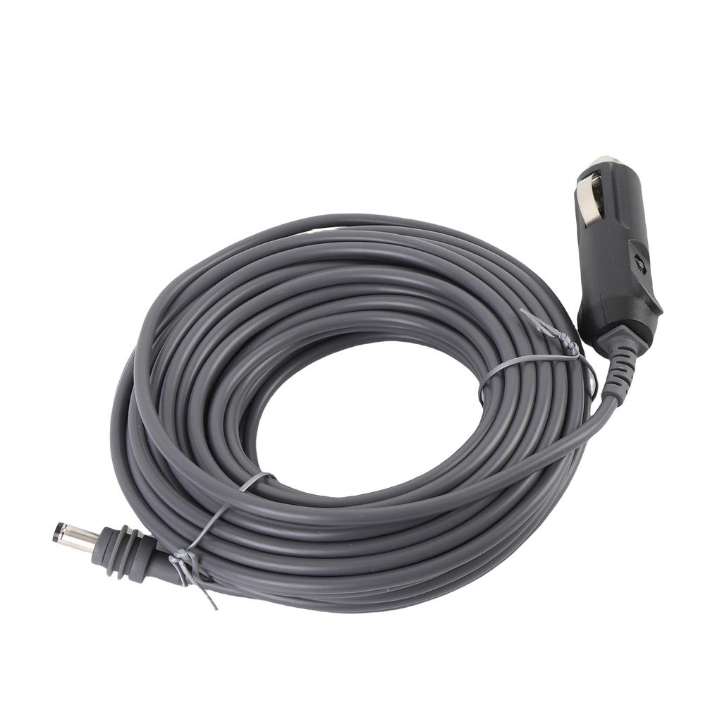 DC Car Power Cable for Mini Rectangular Satellite Charger To DC Replacement 18AWG IP68 Water Proof