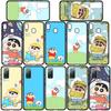 Чехол для iPhone 16 15 Xiaomi Redmi Note 14 13 12 11 Pro Max X 8 9 16e Samsung Galaxy S25 S24 S23 Moto OPPO Huawei Аниме Шин Чан Шинчан Чехол для телефона