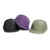 American street flat hat solid color five-piece hat men's and women's spring and summer thin quick-drying cap outdoor sun protection