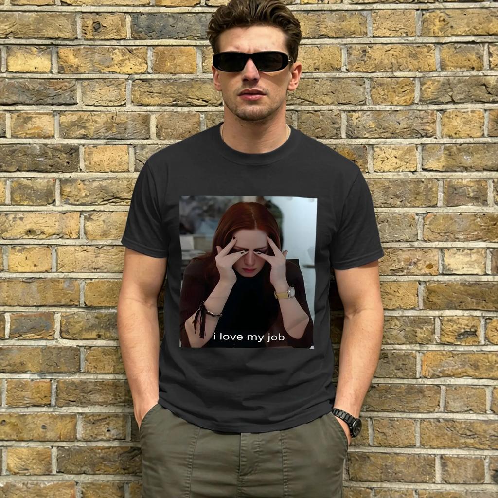 Miranda Priestly T Shirt for Men Cotton Cool T-Shirt Round Collar Everybody Wants to Be Us Tee Shirt Short Sleeve