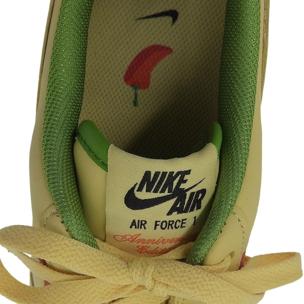 Безупречные кроссовки NIKE с низким верхом AIR FORCE1 Замшевая кожа мужские 10.5 DZ4493-700 Б/у