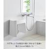 Yamazaki Магнитный стул для ванной SH32 Белый W33 x D27 x H32см Tower Плавающая система хранения Легко моется 1653