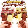 Simulated Food Simulation Food Toy PU Fidget Toy New Chocolate Squeeze Toy  Gift
