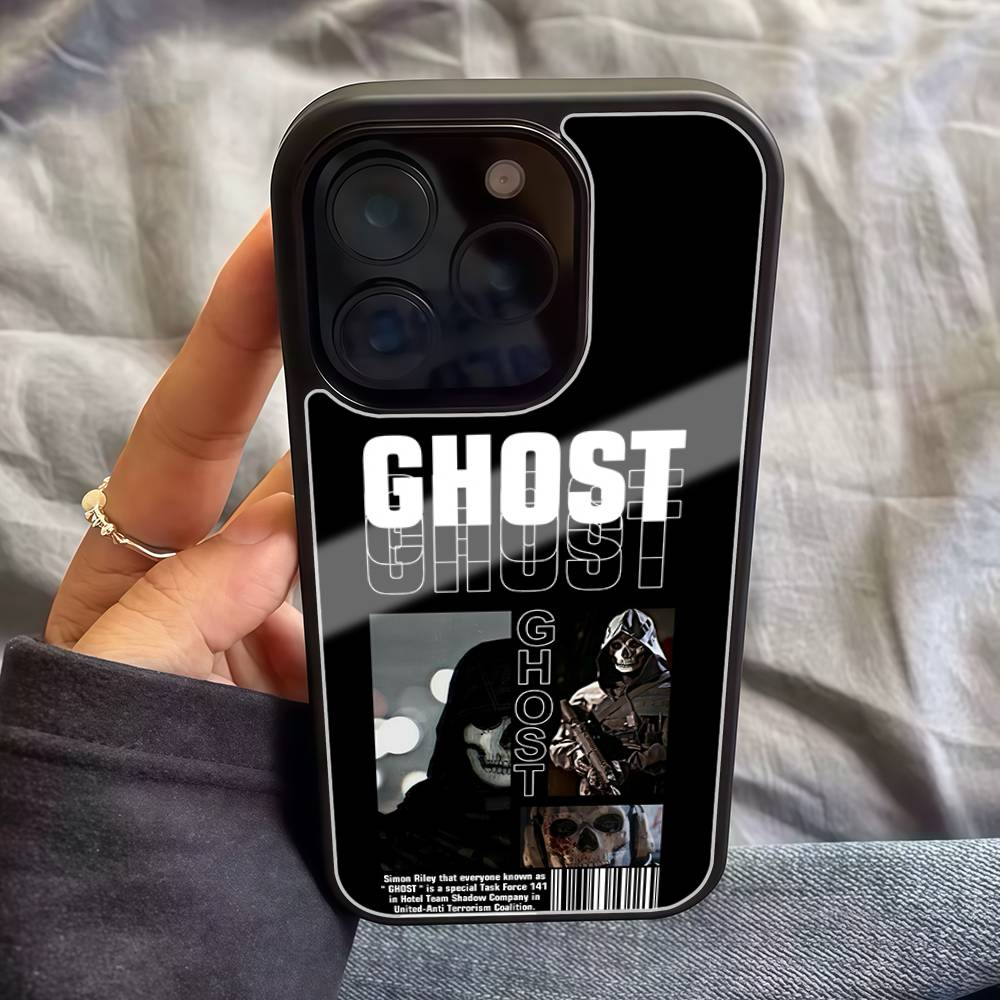 Чехол для телефона C-Call Of D-Duty Аниме Для Iphone 17 Air 16 15 14 13 12 11Pro Max Plus Жесткий Пластик PC+TPU Чехол