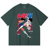 230 Gsm 100% Cotton Captain Tsubasa V2 Print Unisex Heavy Cotton T Shirt