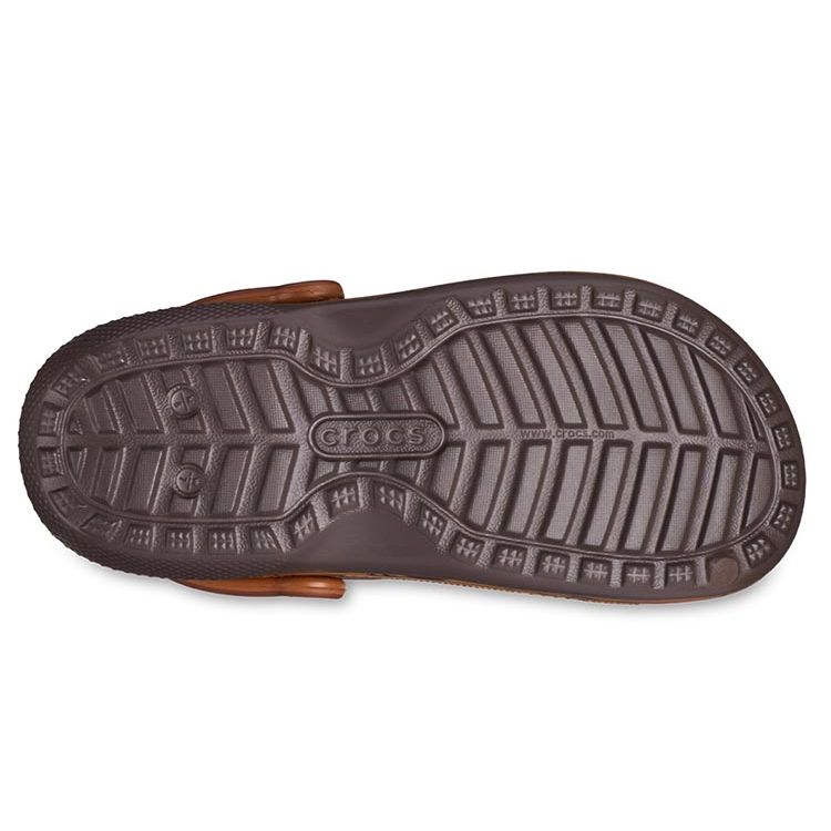 Star Wars x Crocs Классические утепленные клоги Чубакка Унисекс Кроссовки Коричневый Серебристый Темно-коричневый 208858-206