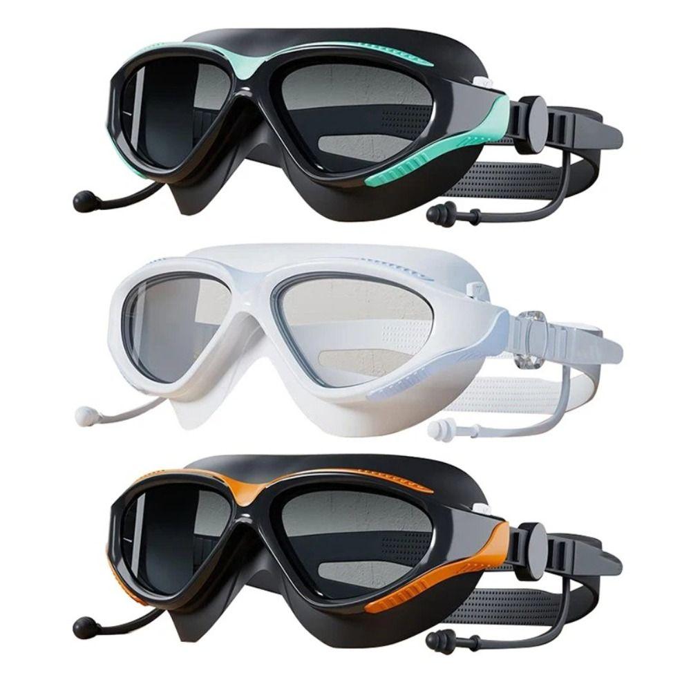 Professional HD Silicone Goggles Anti-Fog Swim Glasses New Adult Swim Goggles
