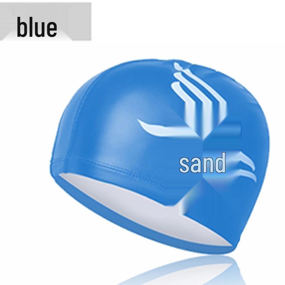 Водонепроницаемая эластичная шапочка для плавания Shen Yu с защитой ушей для длинных волос - Унисекс, не тугая, многоцветная