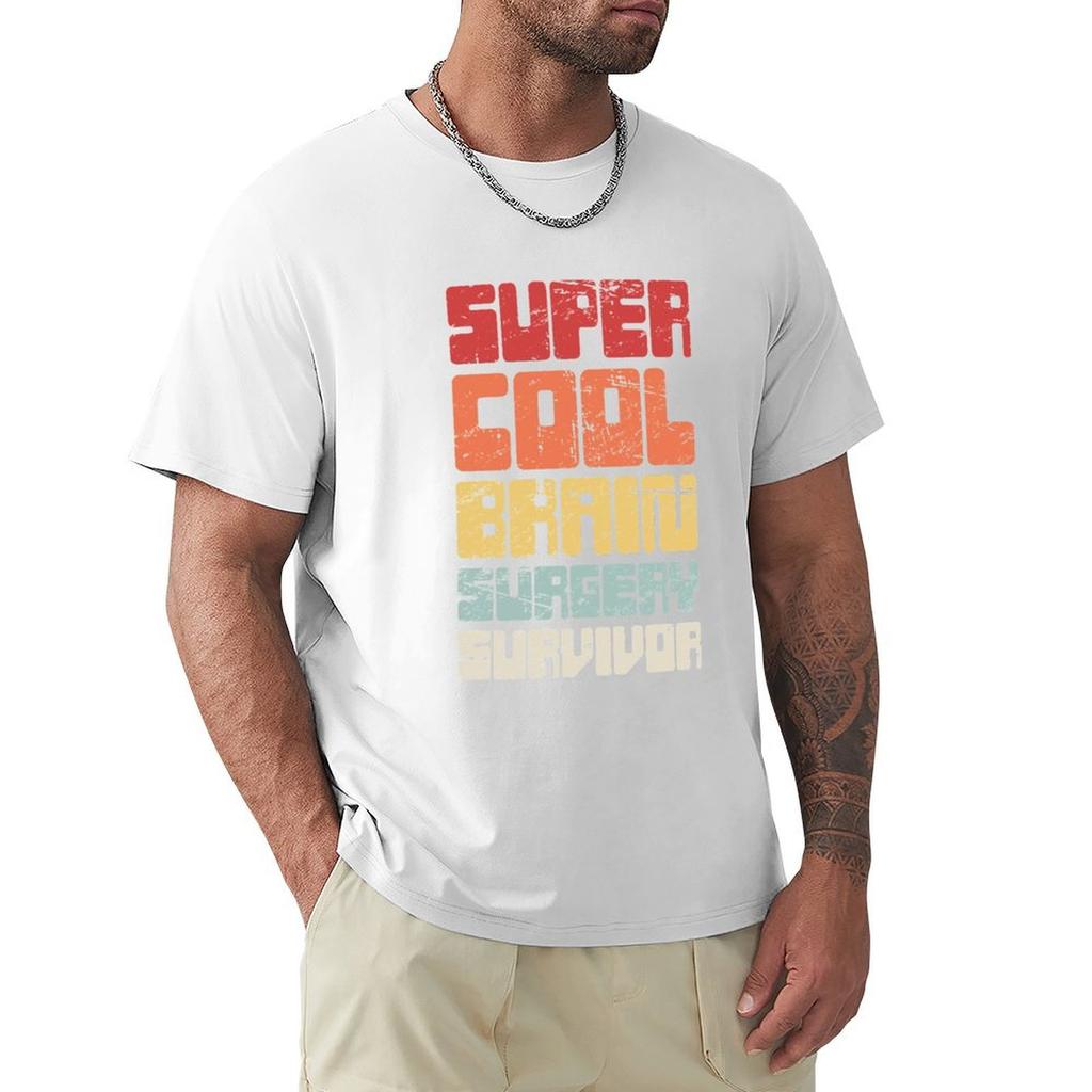 Brain Surgery Funny Get Well Recovery Gift TShirt Sporty Breathable Short Sleeve TShirt