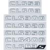 Буквы на багажник автомобиля Значок Наклейки Для Mercedes Benz CLS Класса 53 63 CLS260 CLS300 CLS400 CLS350 CLS320 C257