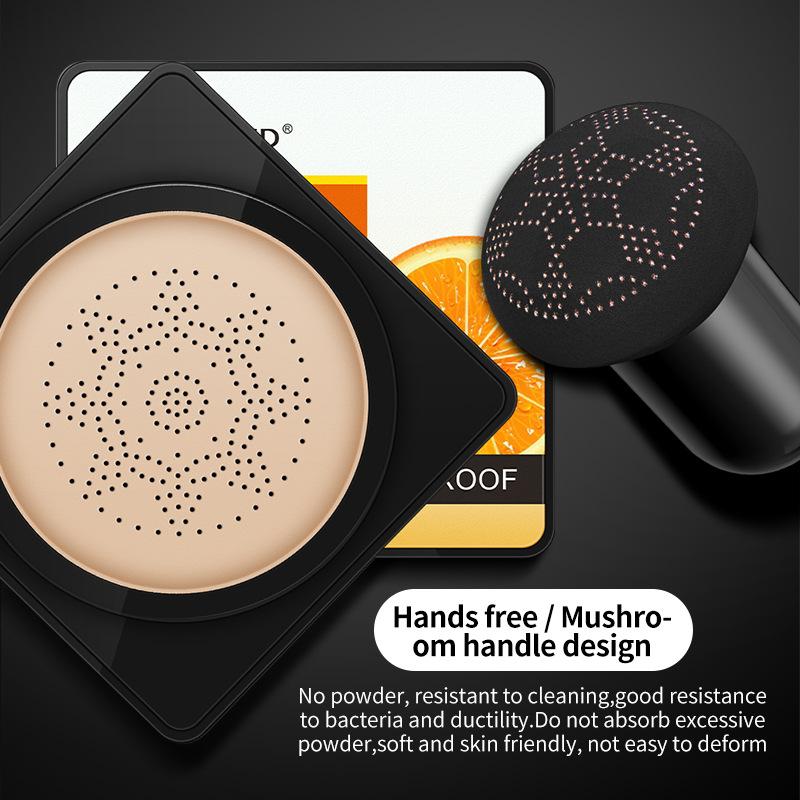 Макияж, Грибной ВВ-крем с Витамином С, Air Cushion, 20 г, Увлажняющий, Легкий и Дышащий