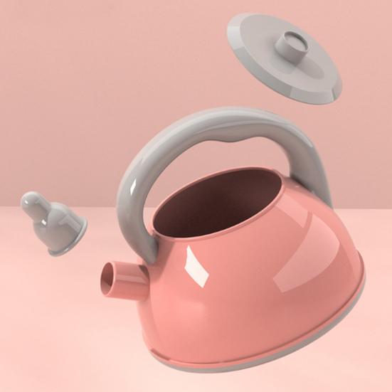 Игрушки для ролевых игр Индукционная плита Кухонный игровой набор с реалистичными звуками готовки Посуда Столовые приборы Набор продуктов для детей 3+ Образовательный подарок