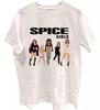 Фото-позы Spice Girls Белая футболка Полный размер S-5XL Унисекс футболка