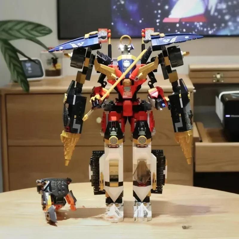 703 шт. 4 в 1 супер комбинированные строительные блоки меха титановый робот меха колесница подходит деформация детская игрушка мальчик подарок