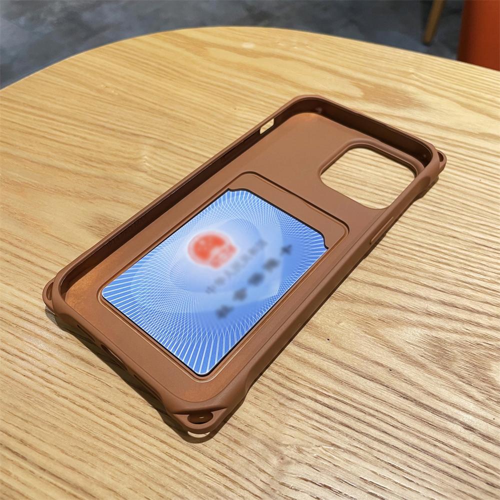 Однотонный квадратный матовый чехол из ТПУ с отделением для карт для iPhone 16 Pro Max 15 Pro 14 13 12 11, защита линз, противоударный мягкий чехол для телефона
