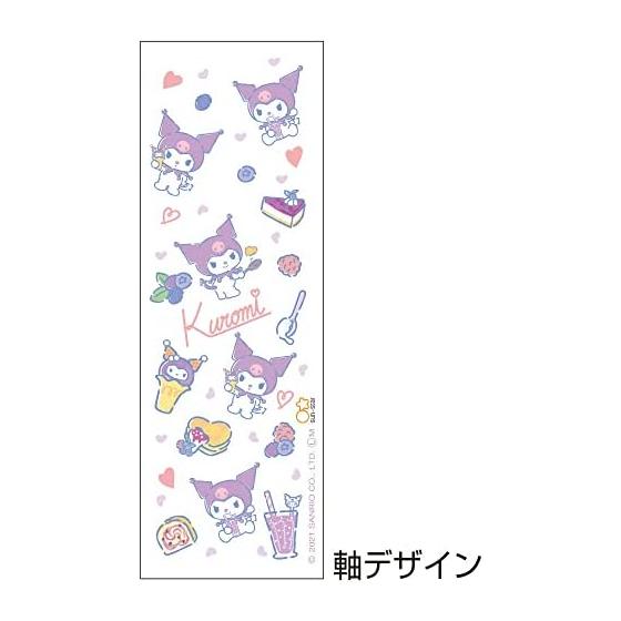 Канцтовары Sun-Star Sanrio "Ручка-купол Kurukuru" Механический карандаш Kuromi - Фигурка вращается при каждом нажатии! Милый Маленький Талисман Внутри Купола, Удобно Держать