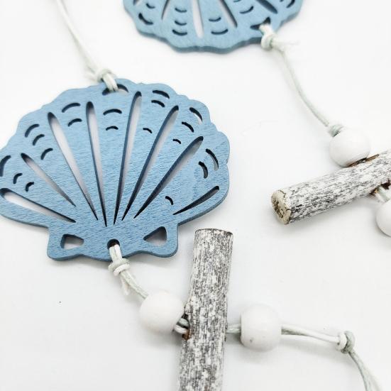 Starfish Wall Pendant with Cotton Rope Simple Installation Beach Theme Rustic Nautical Sea Star Fish Hanging Ornament