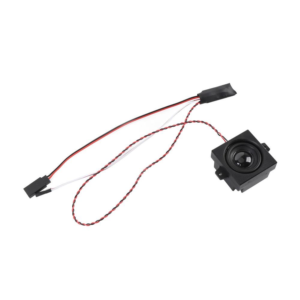 5W Engine Sound Module 3.6-8V Black Sound Simulation Module Remote Control Car Sound Module For 1/10 1/8 1/6 Rc Model Car