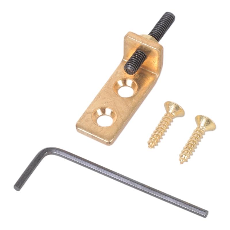Электрогитара Тремоло Бридж Стопор Латунный Стопор Тремоло Стабилизатор Тремоло Бридж и Плавающие Бриджи Гитарные Детали