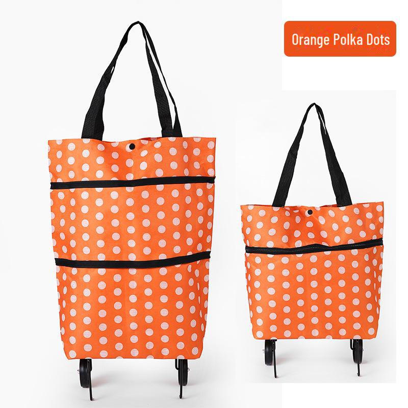 Портативная складная продуктовая тележка с тележкой для супермаркетов и выдвижными сумками для покупок