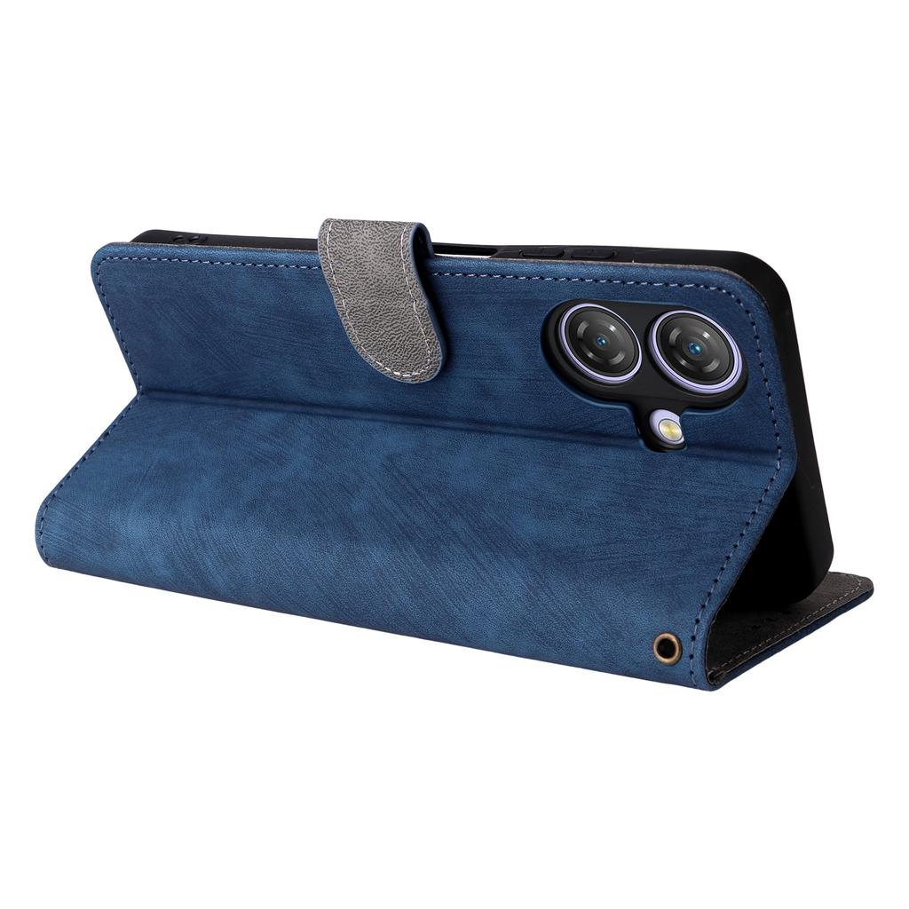 Для Ulefone Note 21 Чехол-кошелек с RFID-блокировкой, Обложка-подставка из ПУ кожи с ремешком