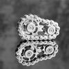 Sprocket Flywheel Fidget Spinner Toy Stress Anxiety Relief Kids Teens Adults Metal Bike Chains Fingertip Gear Gyroscope Sensory Spinning Toy