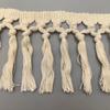 1Yard 11cm Wide Tassel Trim Ribbon Boho Style Macrame Tassel Ribbon  For Home Textile