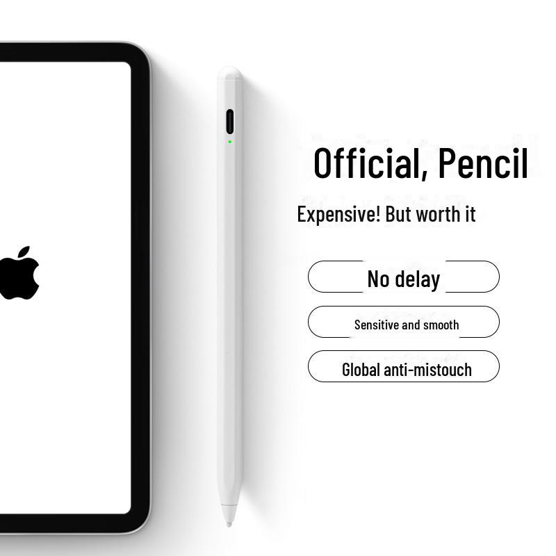Jiletang Белый силиконовый емкостный стилус для планшетов и мобильных сенсорных экранов