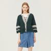 Benetton Кардиган Benetton Squash Sleeve Color Knit Cardigan Bakc50431