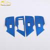 Tuoyue Car Window Lift Decorative Panel & Armrest Switch Frame Stickers - Fits 18 Models
